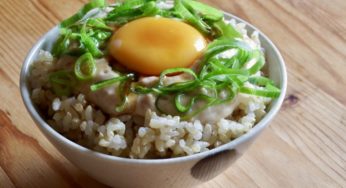 1万回混ぜた豆腐納豆ご飯