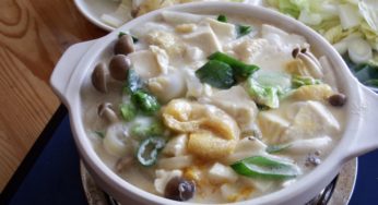 豆腐煮込みうどん