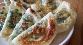 豆腐とニラのパリパリ揚げ餃子