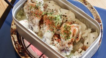 豆腐とキャベツの手羽元煮込み