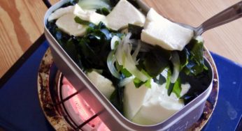 中華風豆腐ワカメスープ