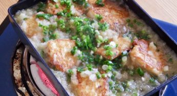 絹豆腐で作るみぞれ揚げ